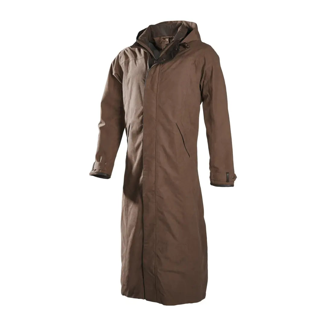 Mens knee length waterproof coat best sale