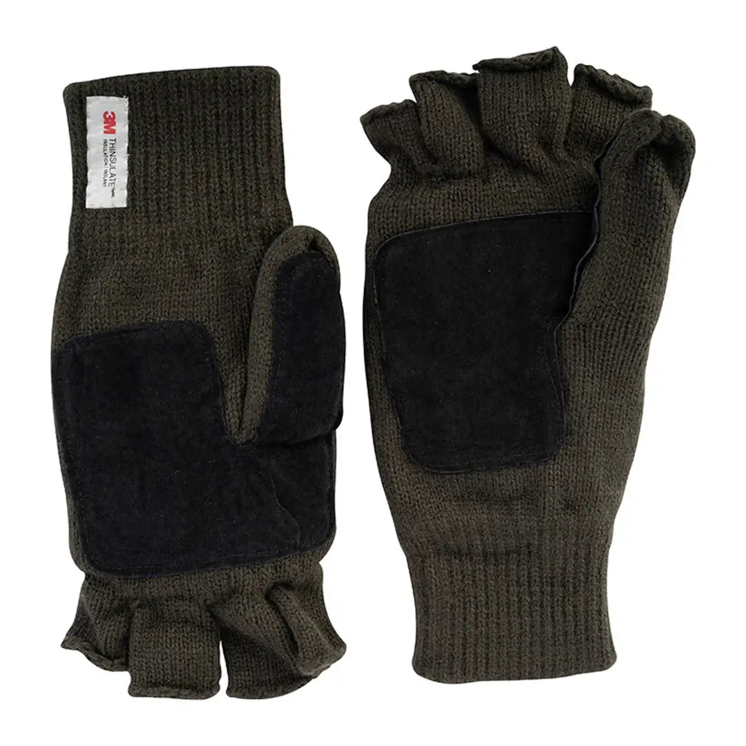 Jack Pyke Suede Palm Shooters Mitts At New Forest New Forest Clothing