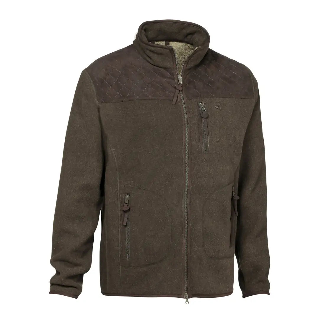 unionini Full fleece coat brown