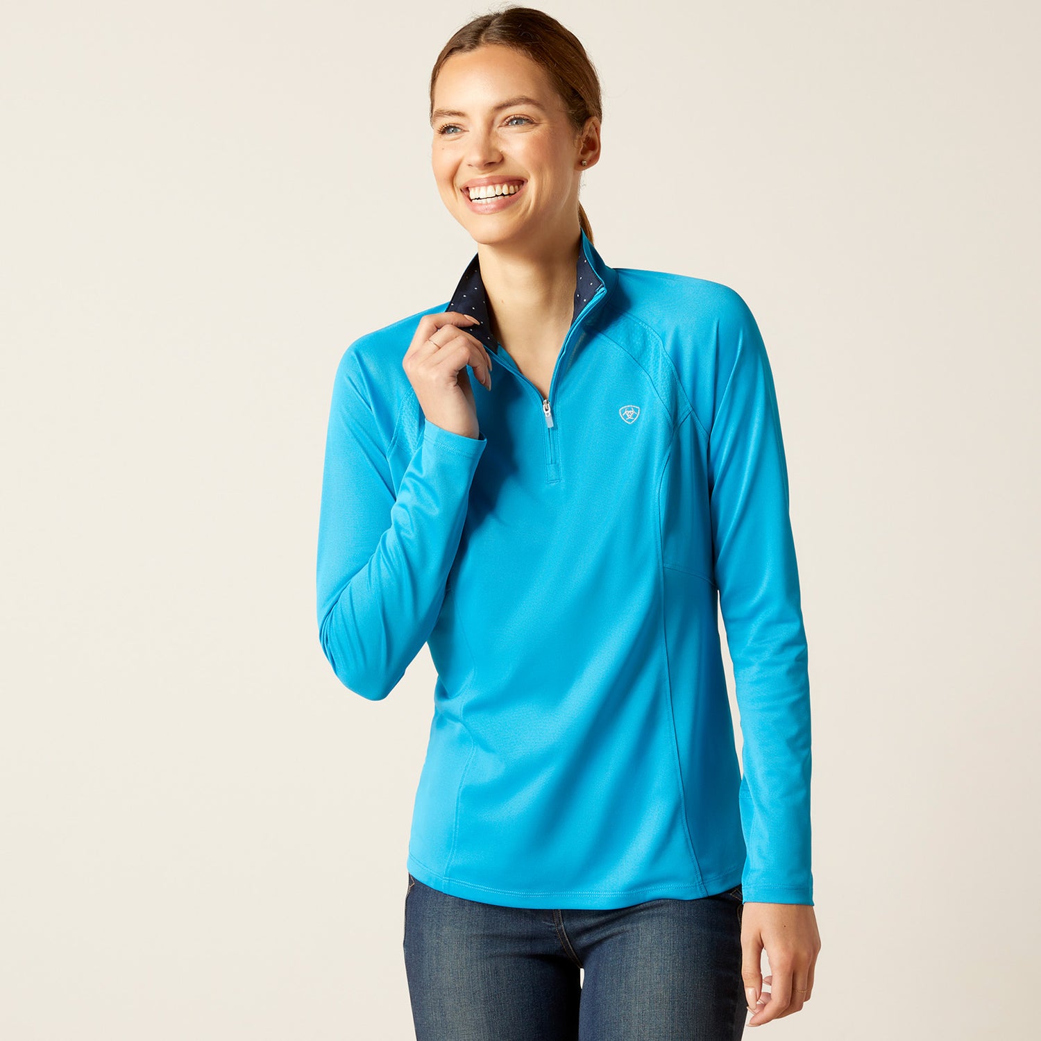 Ariat Womens Sunstopper 2.0 1/4 Zip Top – New Forest Clothing