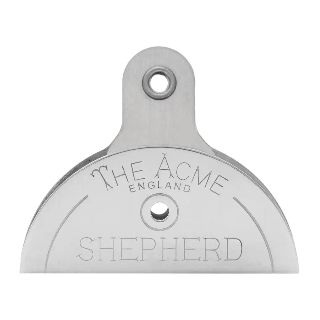 Metal Acme England Shepherd whistle, perfect for nickel shepherds and dog training