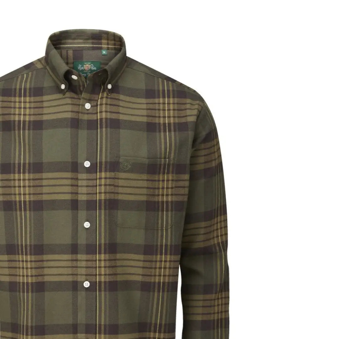 Plaid button down shirt hotsell