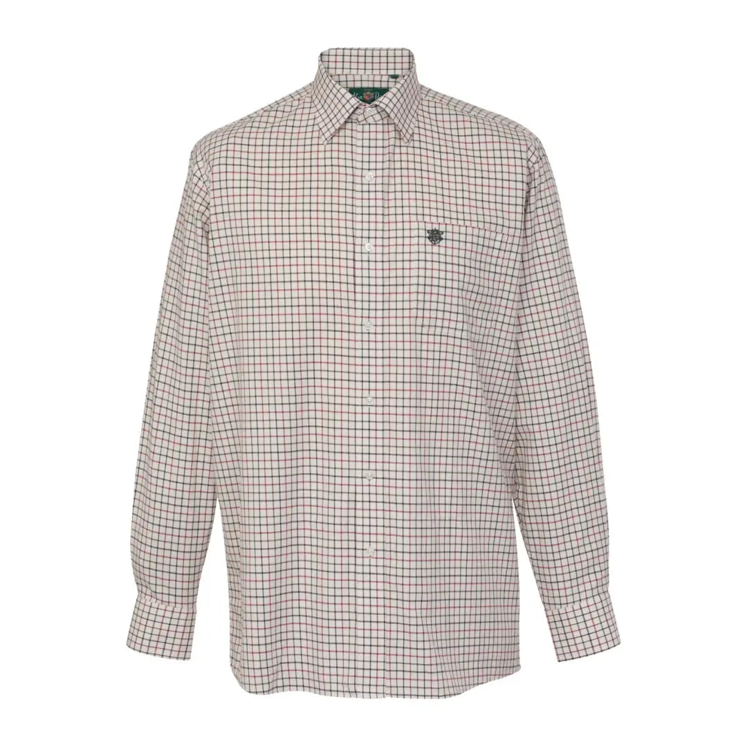 Checkered Alan Paine Ilkley Mens Shirt for stylish country clothing and outdoor wear