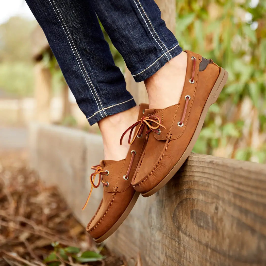 Ariat Womens Antigua Boat Shoes At New Forest Clothing