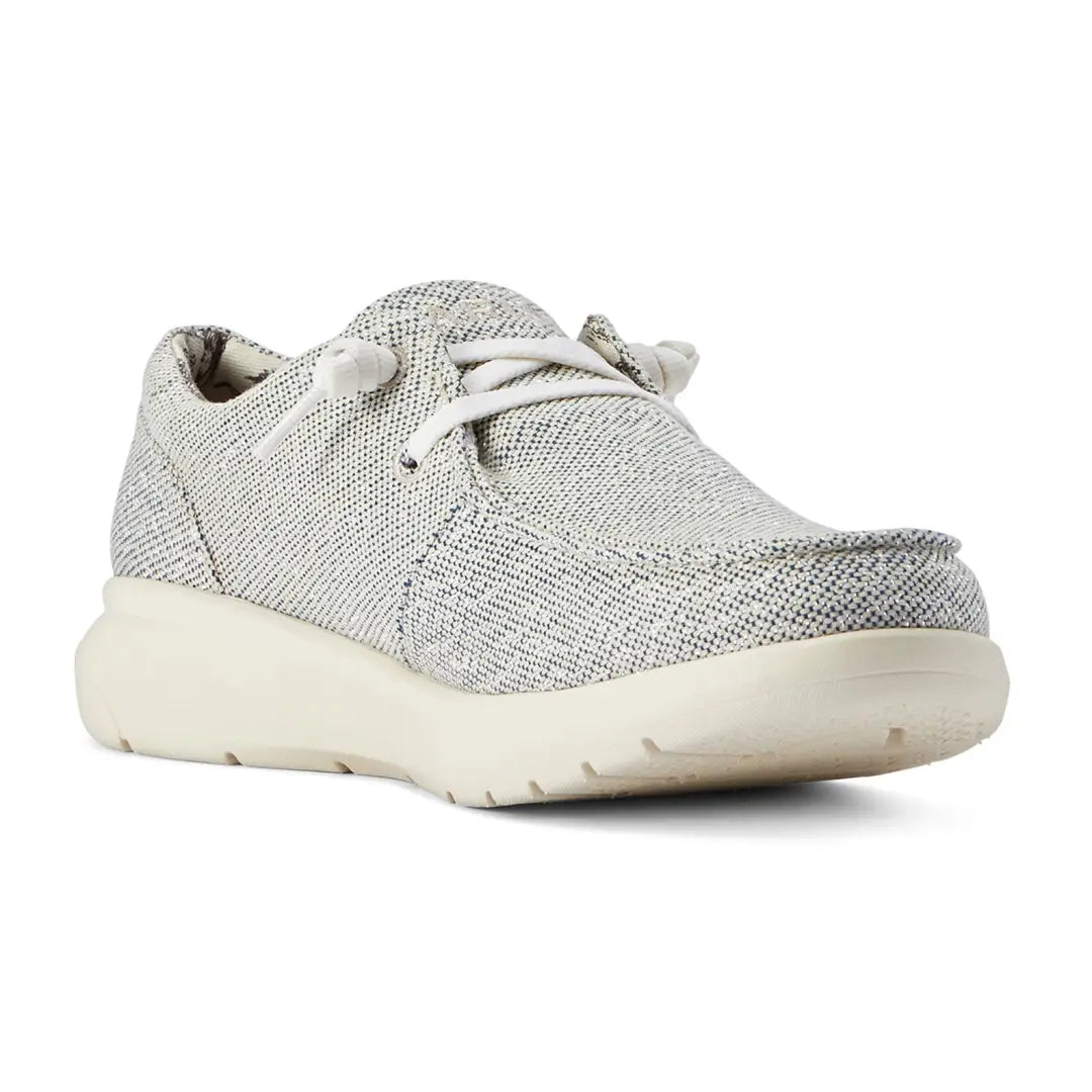 Light gray Ariat Womens Hilo Casual Shoes, perfect for country clothing and outdoor adventures