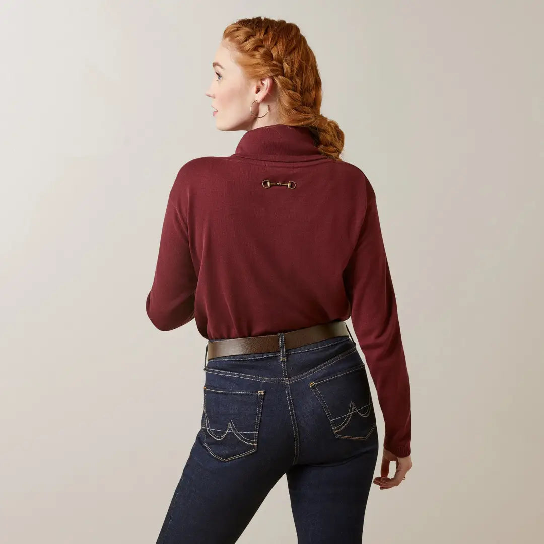 Red ariat sweater sale