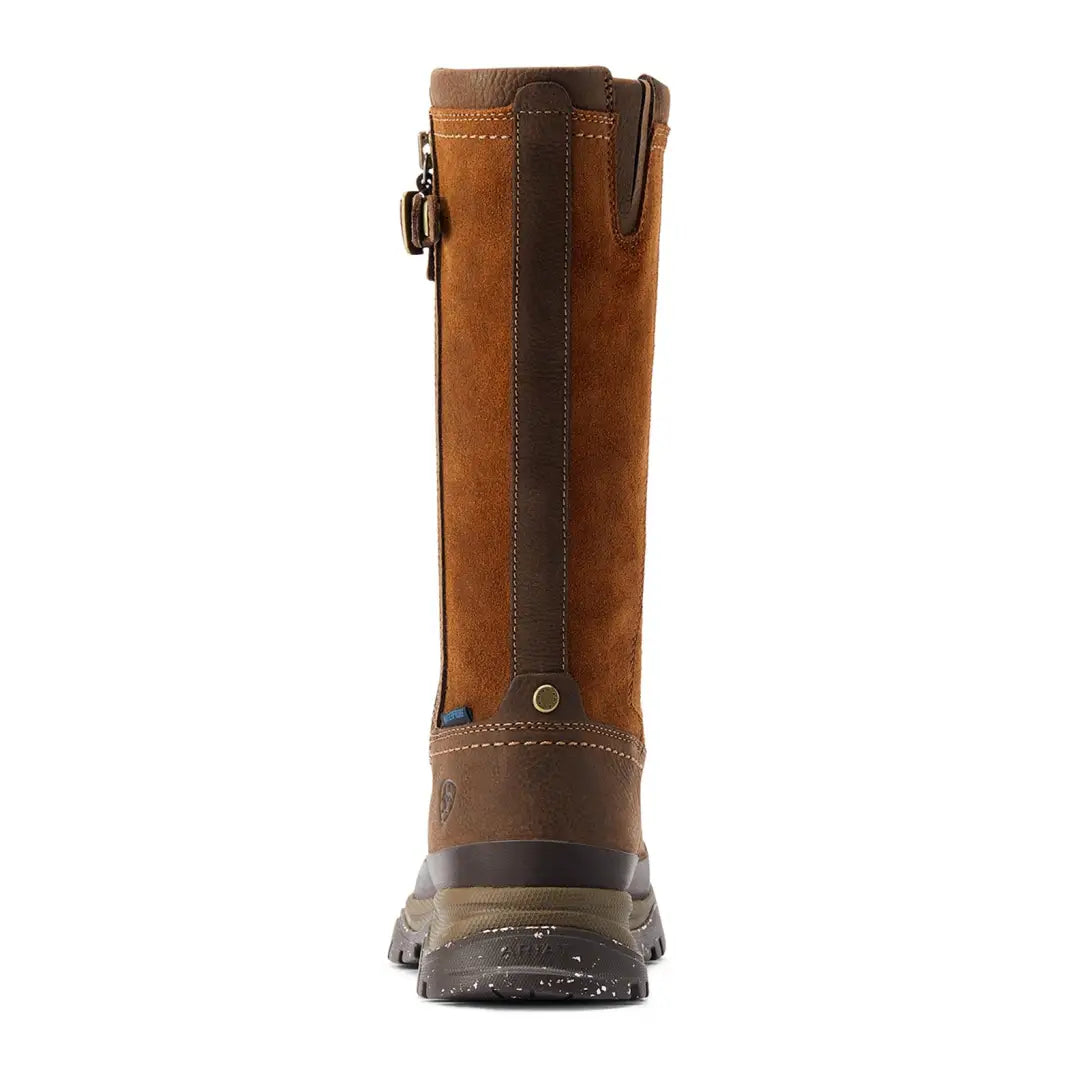 Tall rugged Ariat Moresby Zip Waterproof Boots perfect for country clothing and hunting