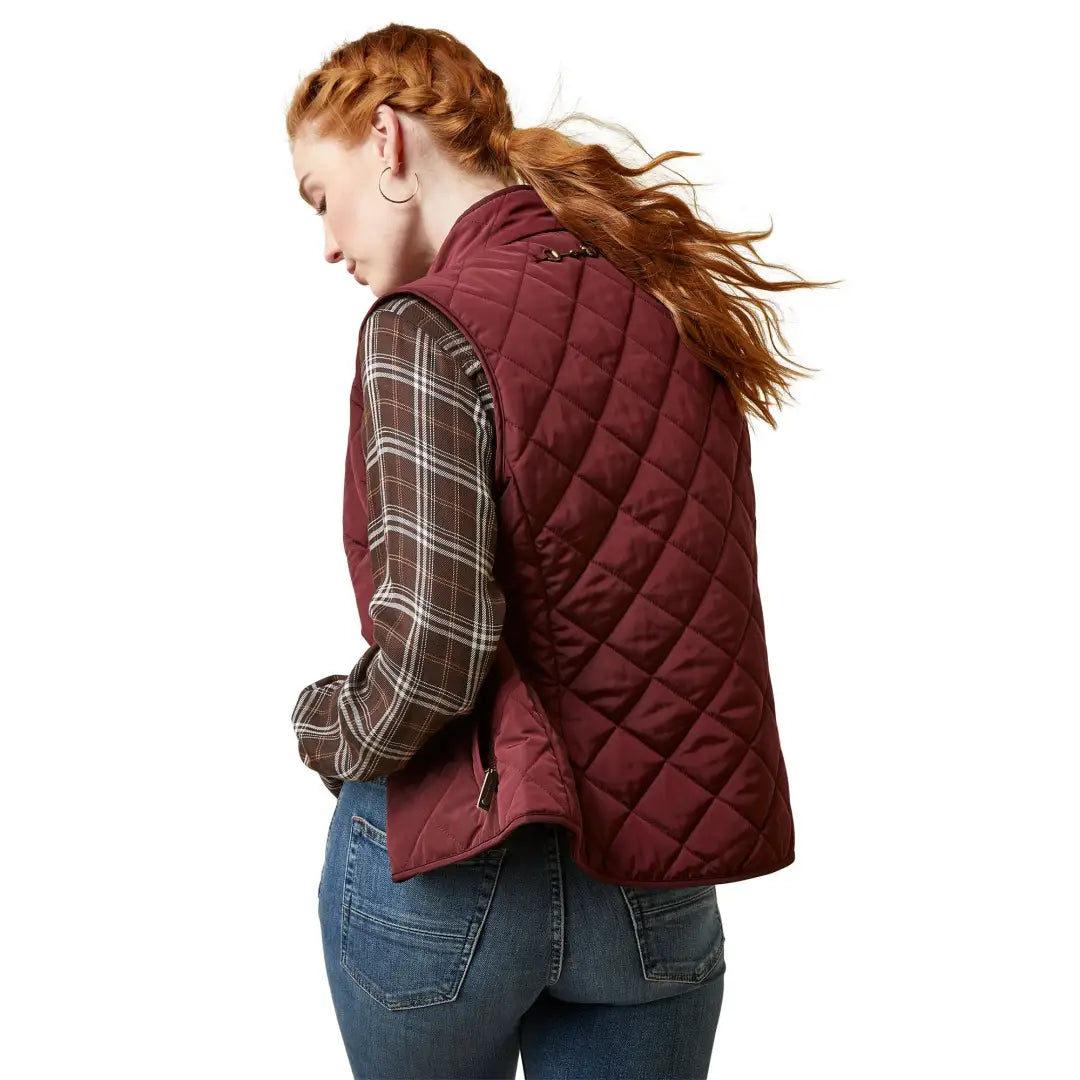 Ariat women's vests clearance best sale