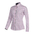 Pink and white check shirt featuring long sleeves from Baleno Nina collection