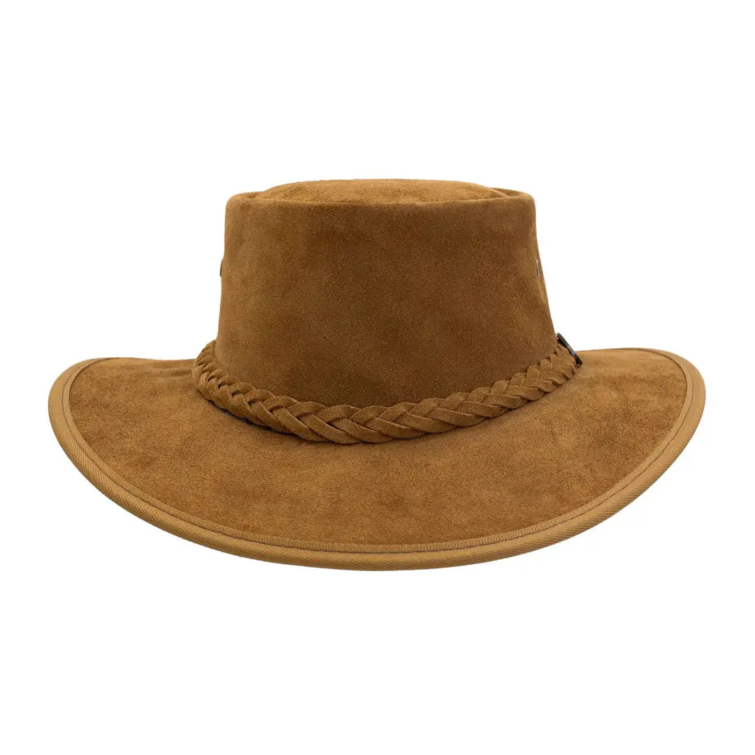 Barmah Squashy Suede Leather Hat At New Forest New Forest Clothing