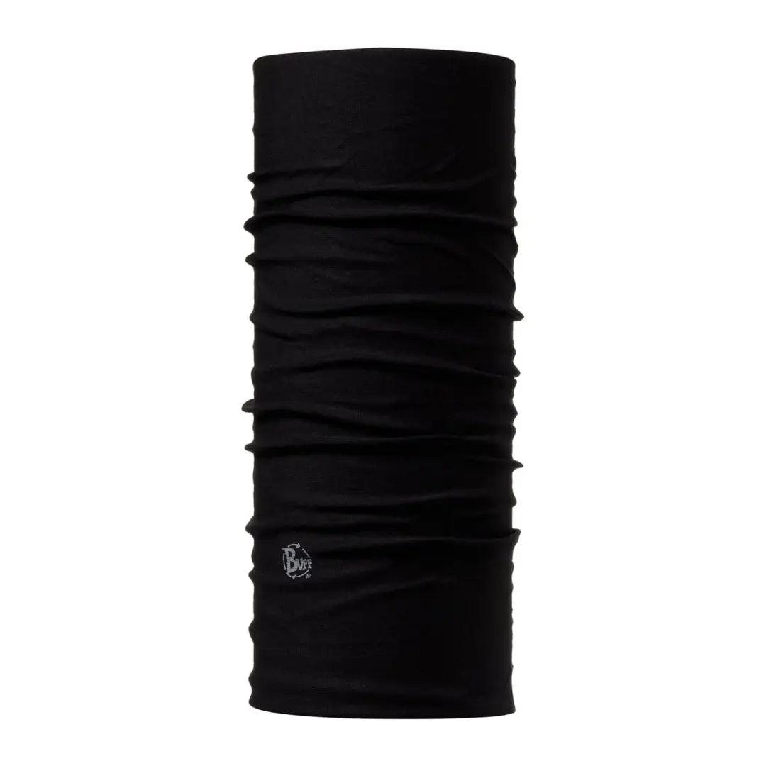 Black Buff Original EcoStretch Neckwear, versatile tubular fabric neck gaiter