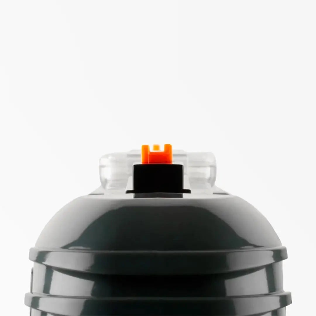 Spray can nozzle with black cap and orange tab for Bug-A-Salt 3.0, UK’s favorite to eliminate flies