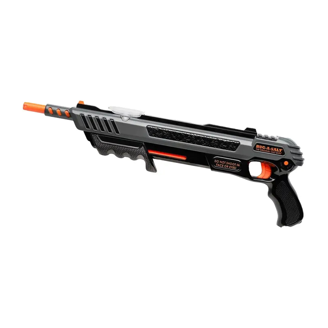 Futuristic Bug-A-Salt 3.0 Black Fly toy shotgun to eliminate flies, UK’s favourite gift