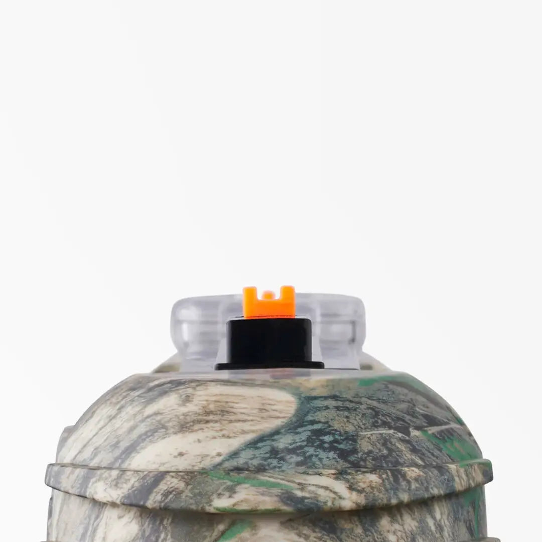 Camouflage propane tank with orange valve for Bug-A-Salt 3.0, UK’s favorite to eliminate flies