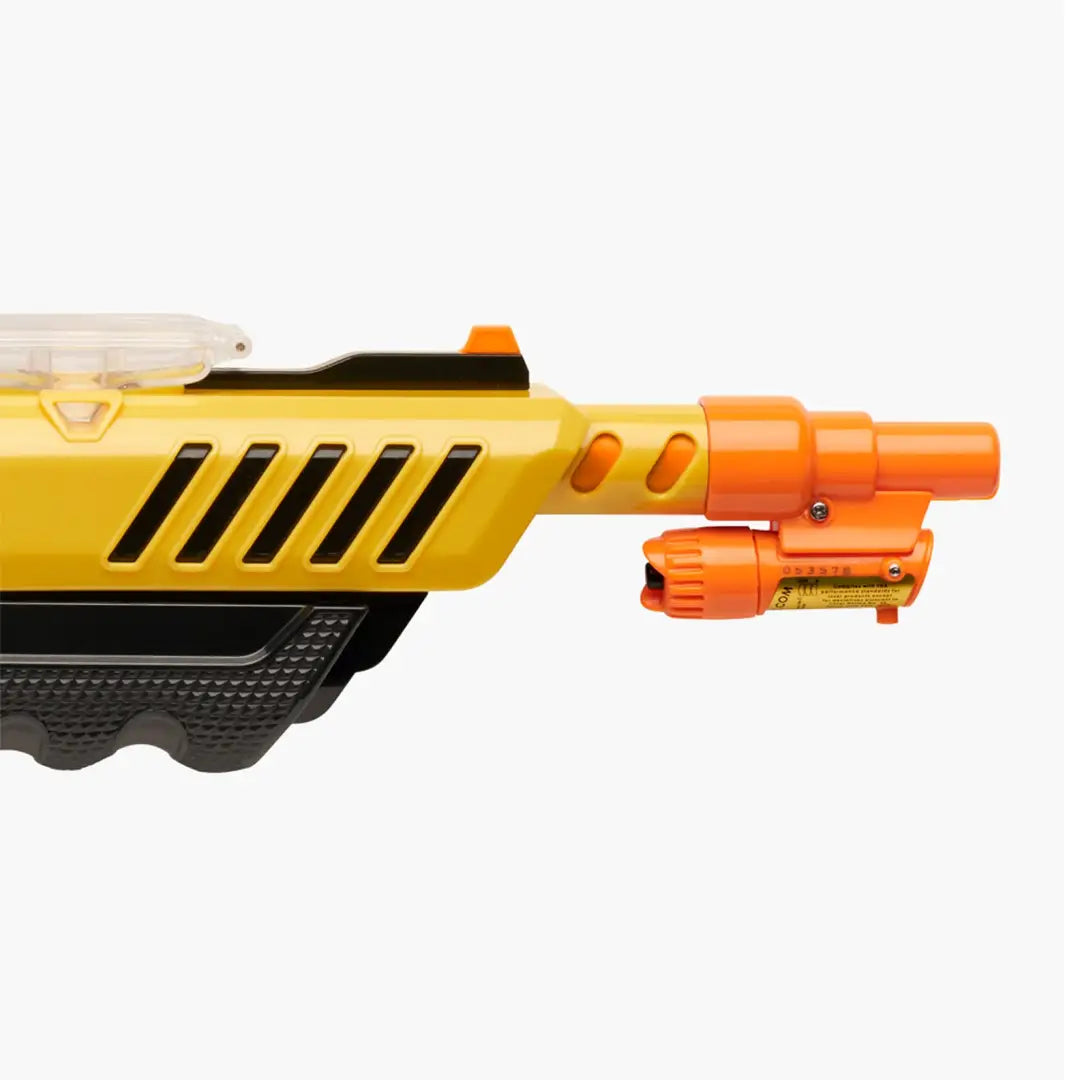 Yellow and orange Bug-A-Salt 3.0 toy dart gun, perfect gift to eliminate flies, UK’s favourite