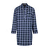 Plaid flannel Champion Canterbury Nightshirt with collar and front pocket