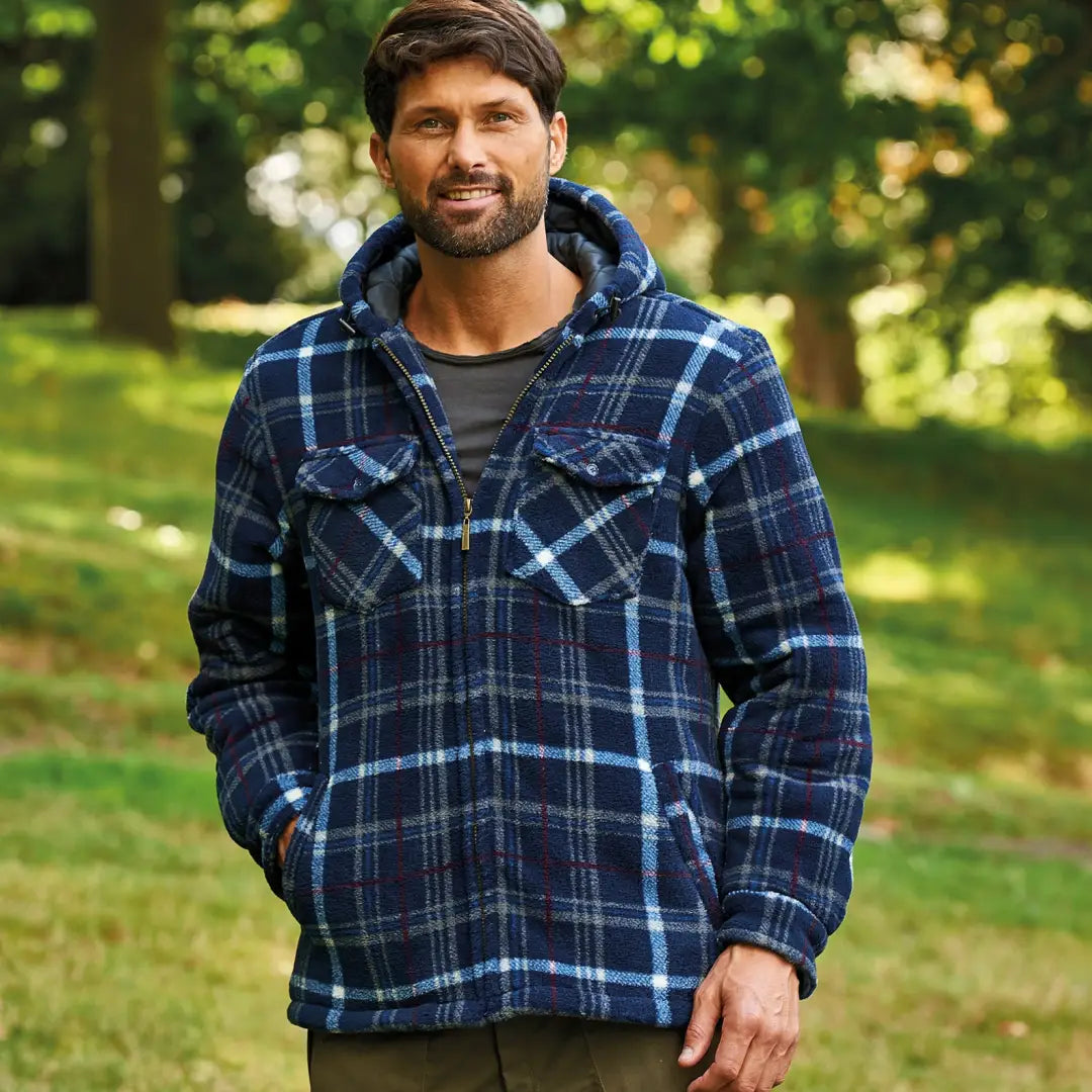 Champion Dumfries Men s Hooded Fleece Jacket At New New Forest Clothing