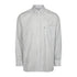 White button-down shirt with black grid pattern from Champion Epsom Long Sleeve collection