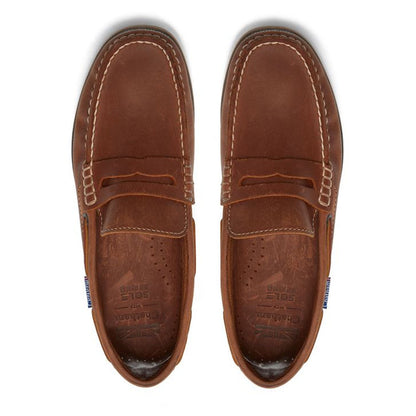 Stylish Chatham Shanklin Leather Loafers perfect for country clothing and outdoor adventures