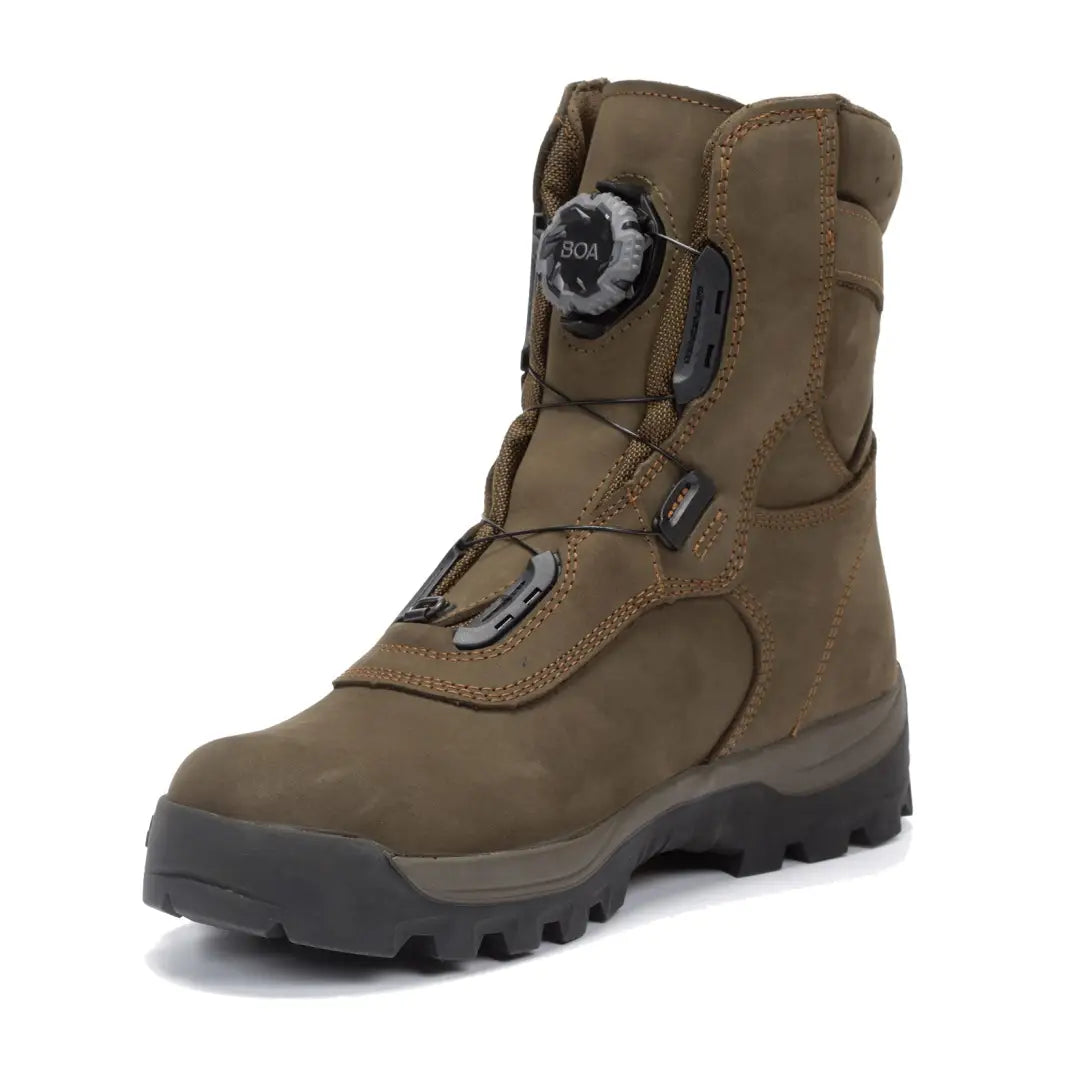 Rugged Chiruca Bulldog GORE-TEX hiking boot with dial-lacing and thick rubber sole