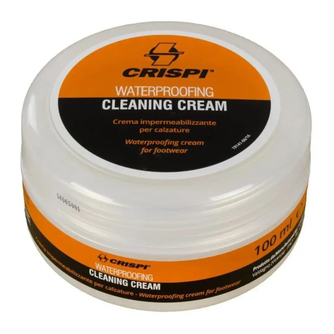 Crispi Conditioning Cream circular container for waterproofing and cleaning footwear