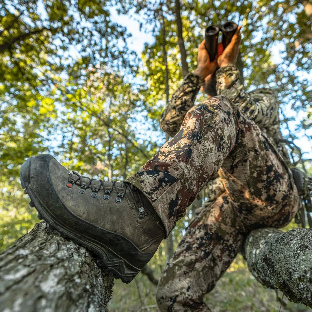 Crispi Nevada Legend GTX Boots in camouflage, perfect for hunting and outdoor adventures