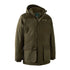 Olive green Eagle Winter Jacket, waterproof with pockets and high collar for hunting