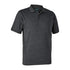 Dark gray Gunnar Polo Shirt with short sleeves and collar for stylish casual wear