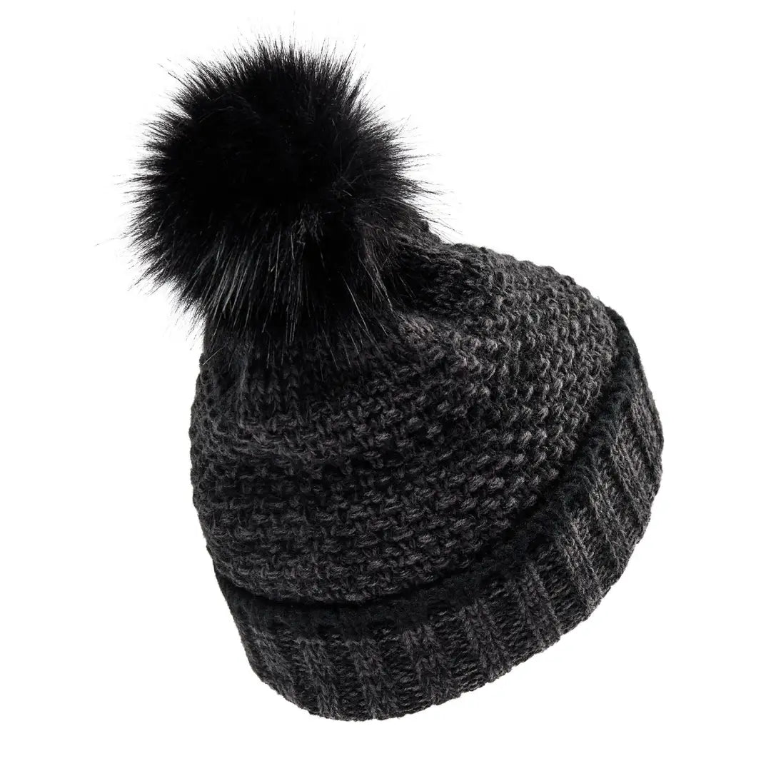 Stay cozy in the Deerhunter Lady Knitted Hat, perfect for icy winds and country clothing