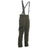 Dark green Deerhunter Muflon Trousers with suspenders for outdoor adventures