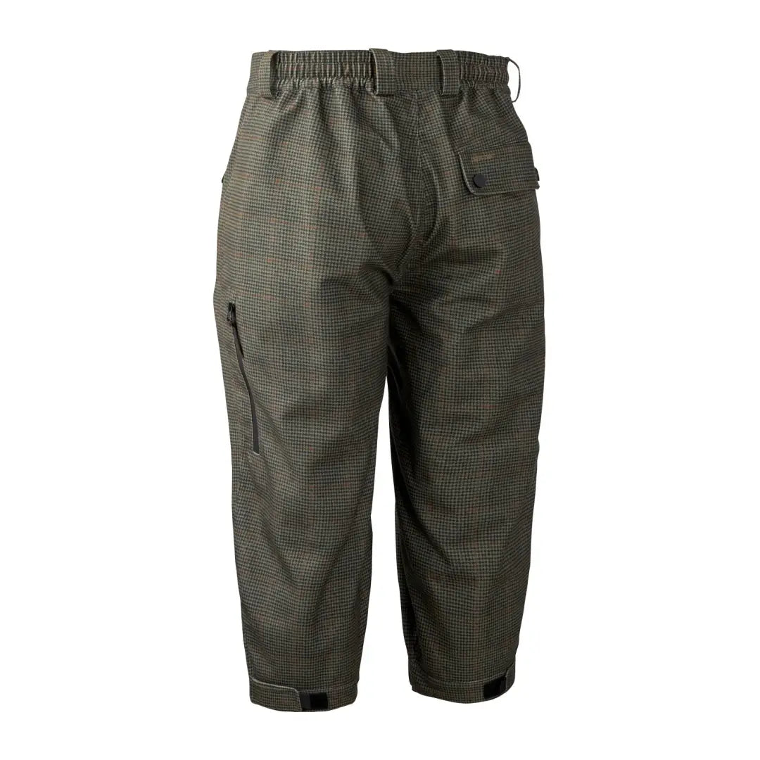 Olive green Pro Gamekeeper Breeks with pockets from Deerhunter Pro for outdoor adventures