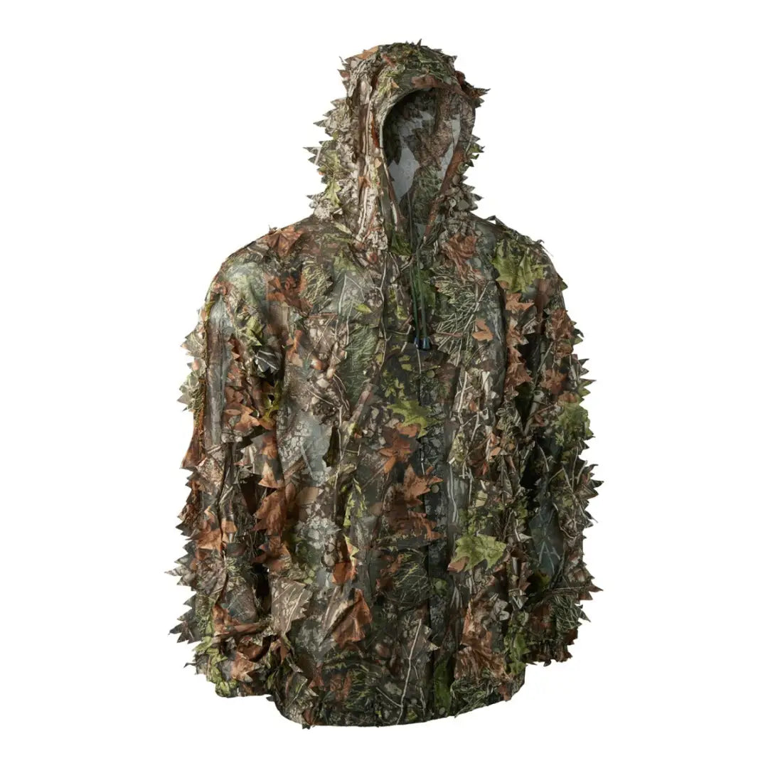 Camouflage hunting jacket with leaves in the Deerhunter Sneaky set for country clothing