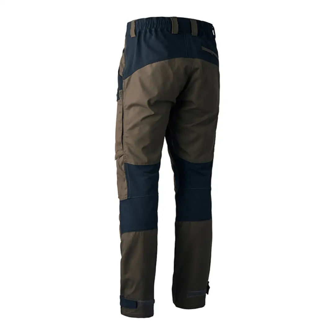 Rugged Deerhunter Strike Trousers with reinforced knees and stylish color panels