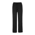 Black sweatpants with drawstring, perfect functional rain pants for women