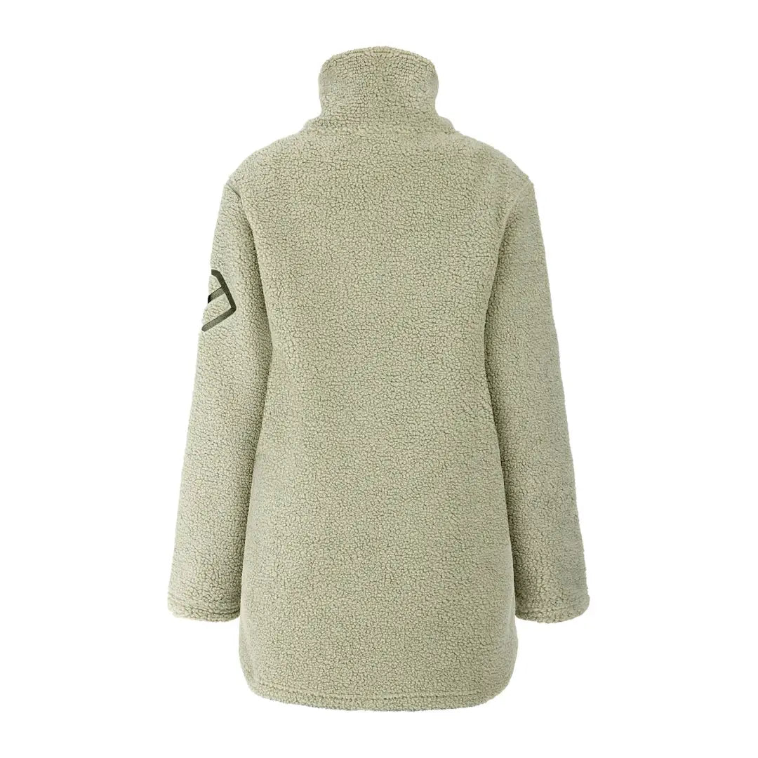 Light green Didriksons Marina Half Zip Fleece jacket for fluctuating autumn temperatures