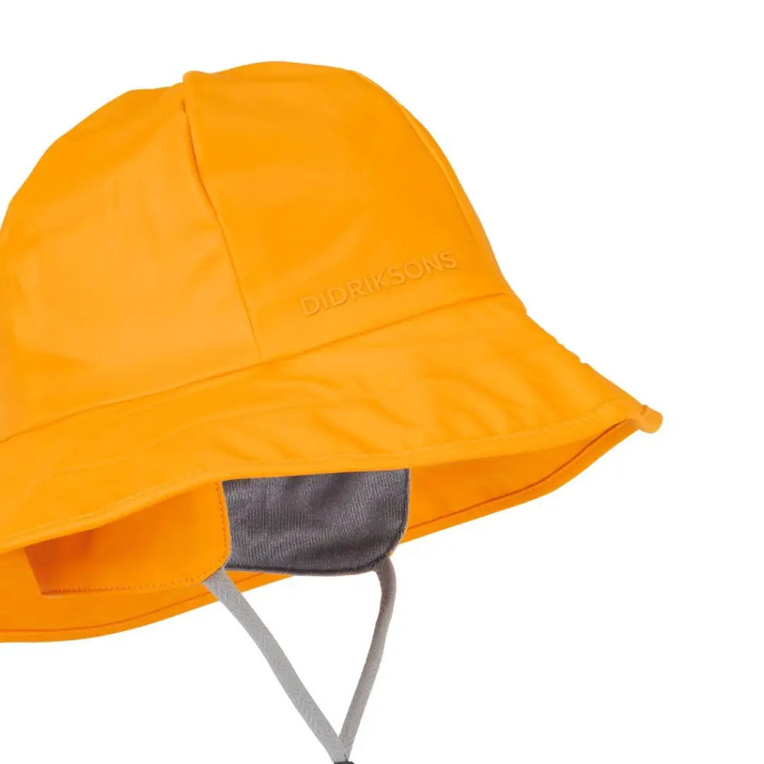 Orange rain hat online