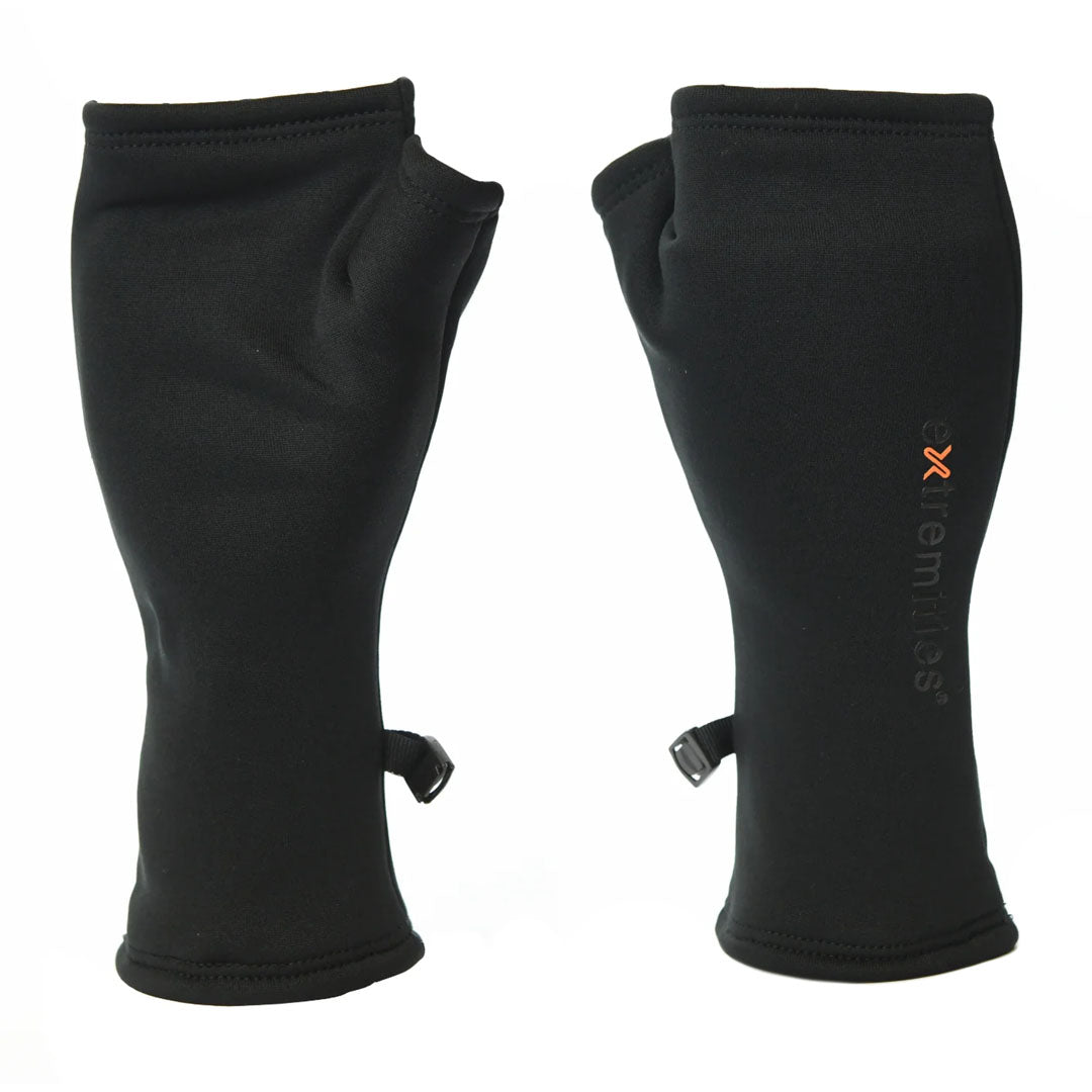 Black fingerless gloves from Extremities Powerliner Wrist Gaiters for ultimate warmth