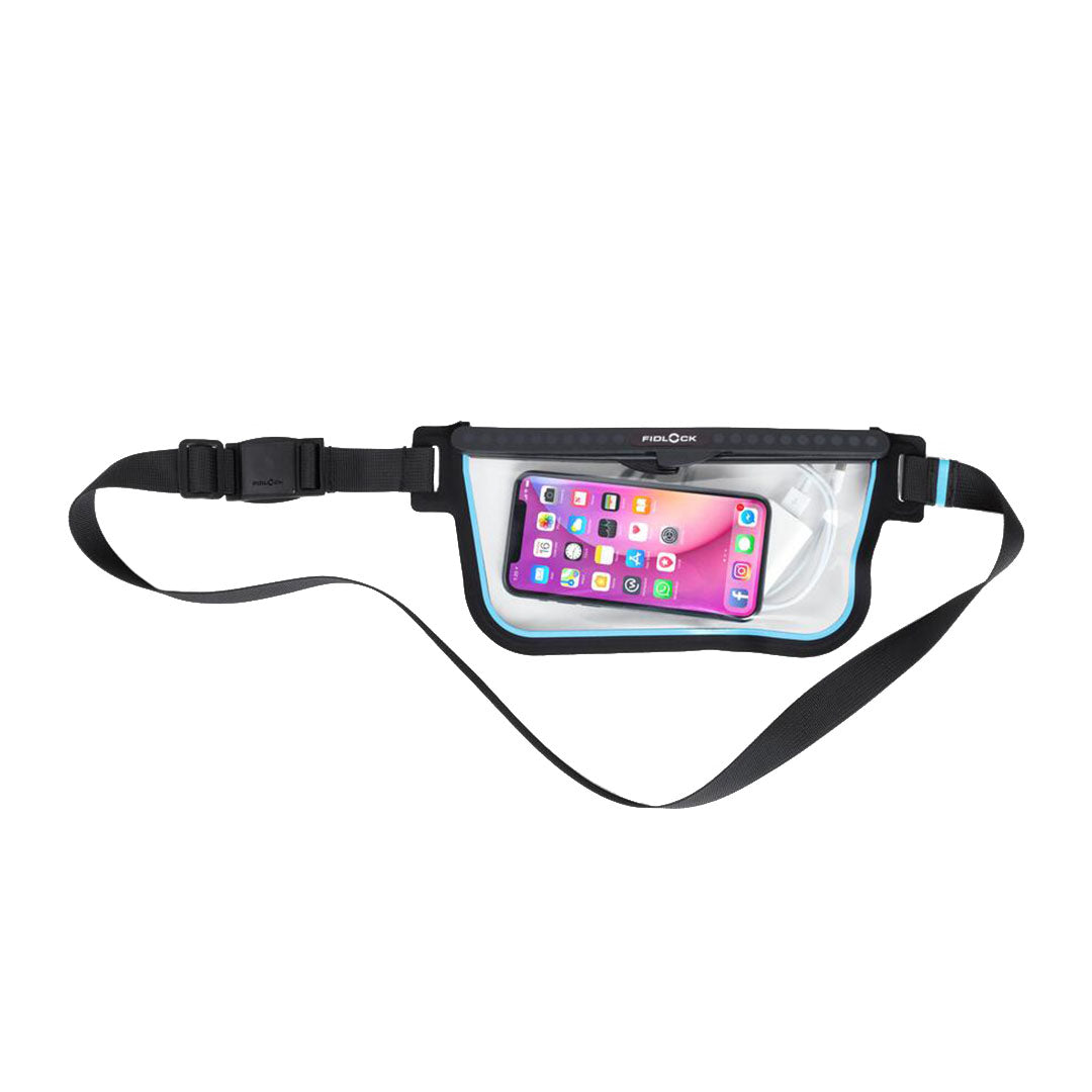 Waterproof phone waist pack in Fidlock Sling Bag Dry Bag for ultimate protection