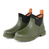 Olive green Gateway1 Ascot boots with neoprene collar, perfect for country clothing and hunting