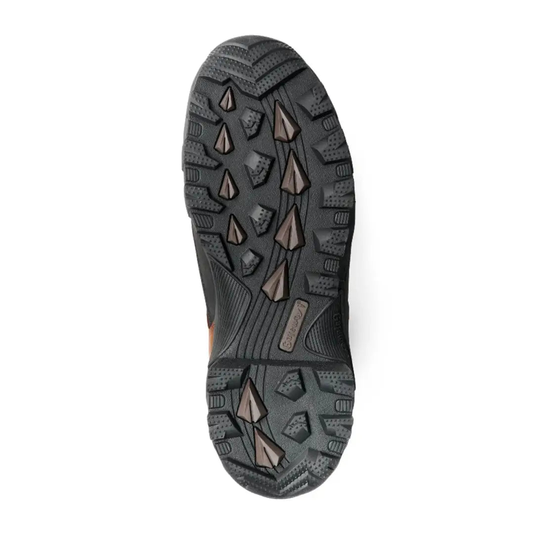 Rugged rubber sole of Gateway1 Estate Beater speed lacing boot for ultimate traction