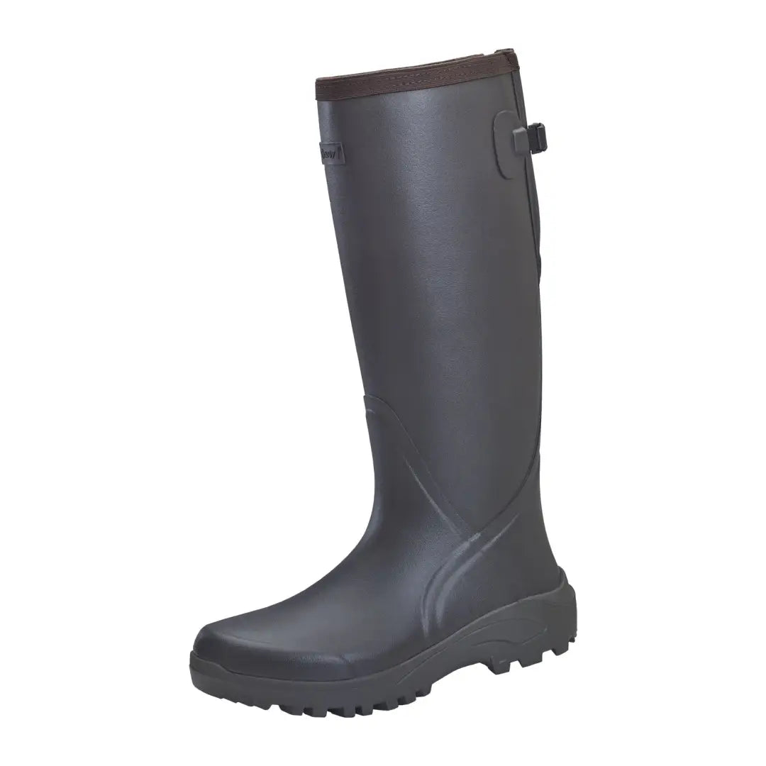 Dark gray Gateway1 Sportsman II boots with tall shaft, perfect for muddy terrain