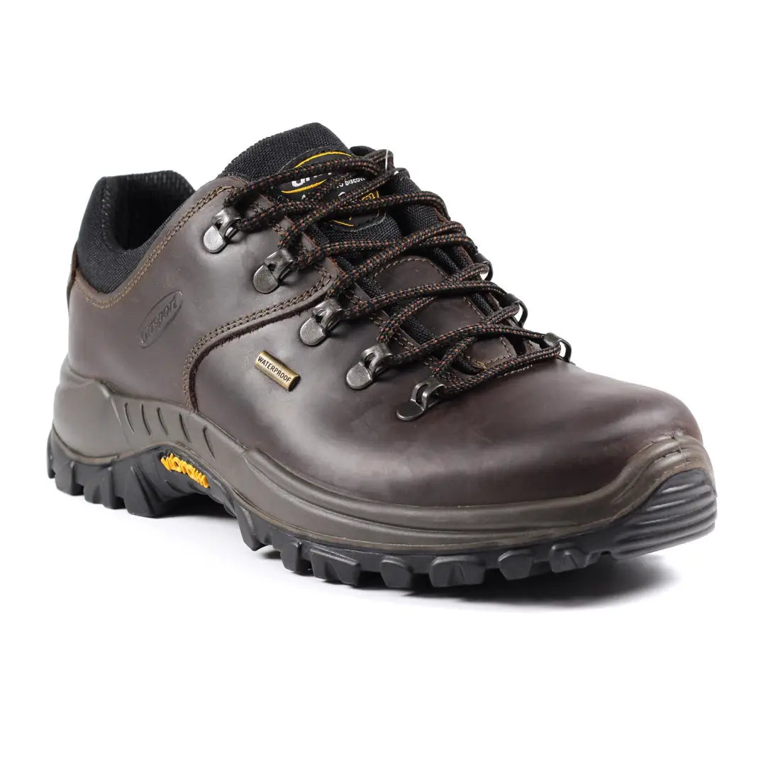 Rugged brown Grisport Dartmoor Walking Shoe perfect for outdoor adventures and hiking