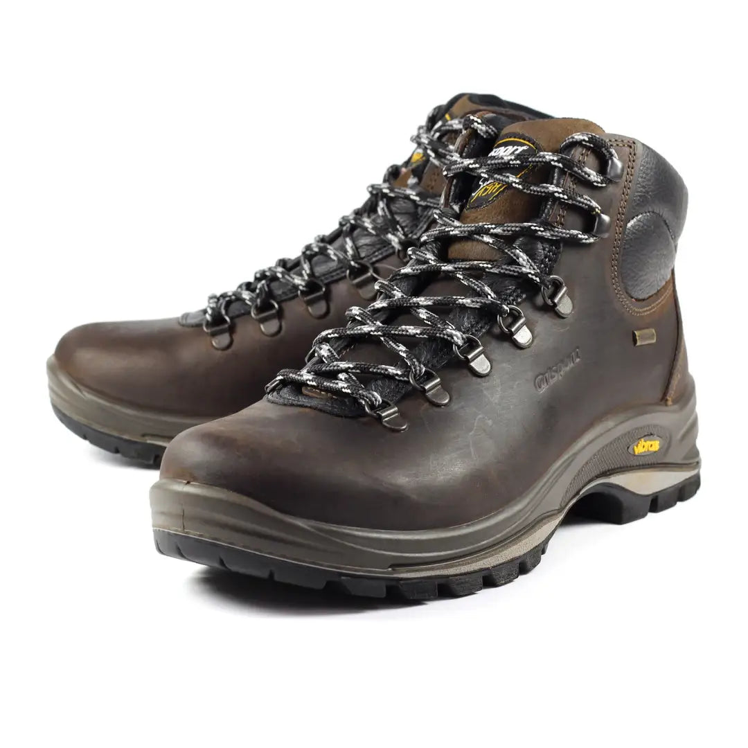 Brown leather Grisport Fuse Lowland Trekking Boots, perfect low cut walking boots for adventurers