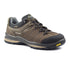 Rugged brown Grisport Rogue Trekking Shoes with anti shock polyurethane and yellow Vibram sole