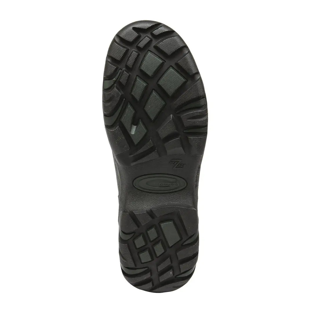 Rugged rubber sole of Grubs Midline 5.0 Wellington, perfect for country clothing and outdoors