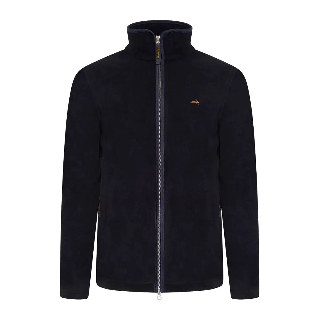 Black Harehill Birtles Fleece jacket with zipper, perfect fast drying outer layer