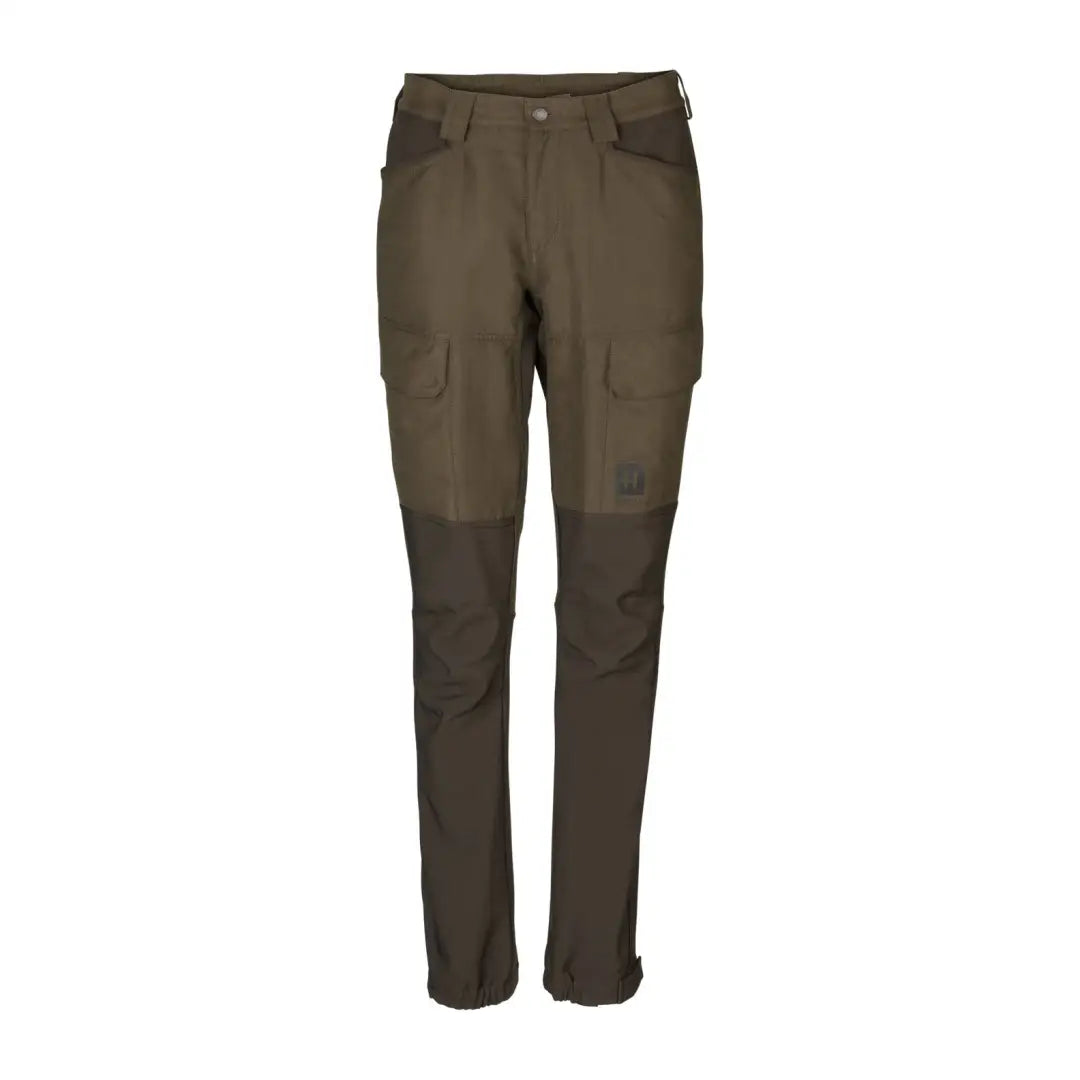 Olive green cargo pants with pockets, perfect Scandinavian trousers for country clothing