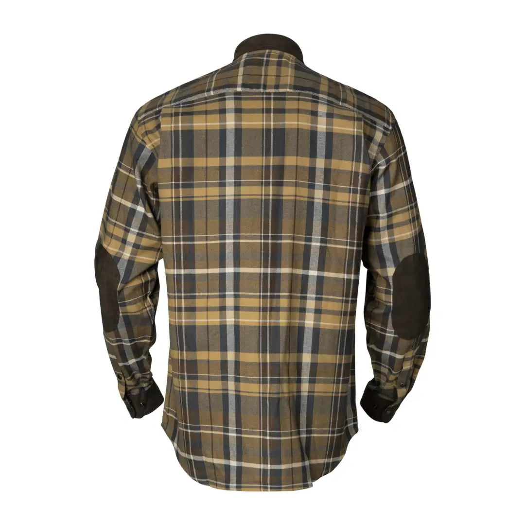 Plaid Harkila Pajala Shirt with long sleeves and press button closure