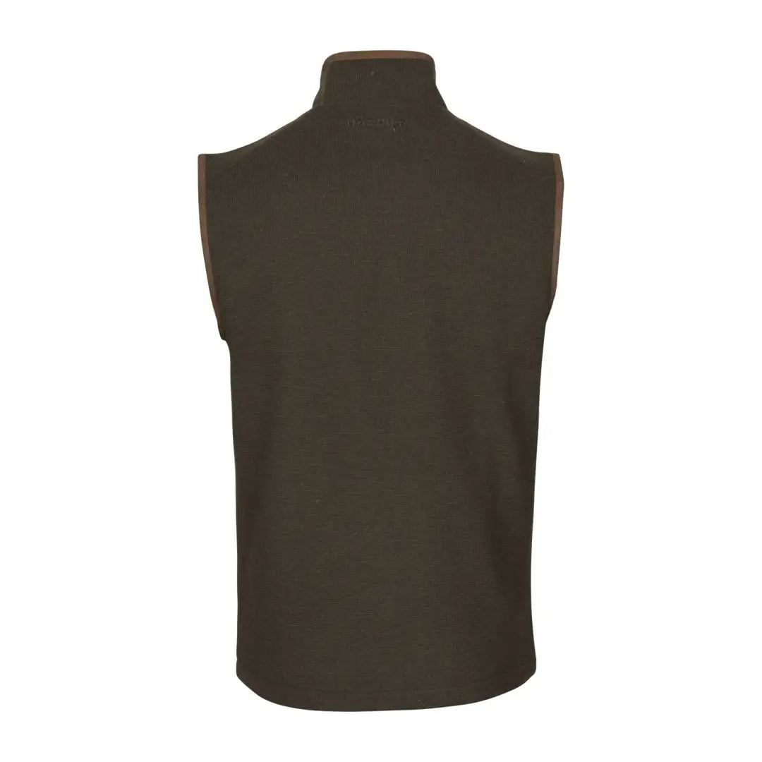 Dark green sleeveless turtleneck in Harkila Sandhem Pro Waistcoat style