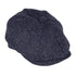 Charcoal gray wool newsboy cap perfect for country clothing and outdoor adventures